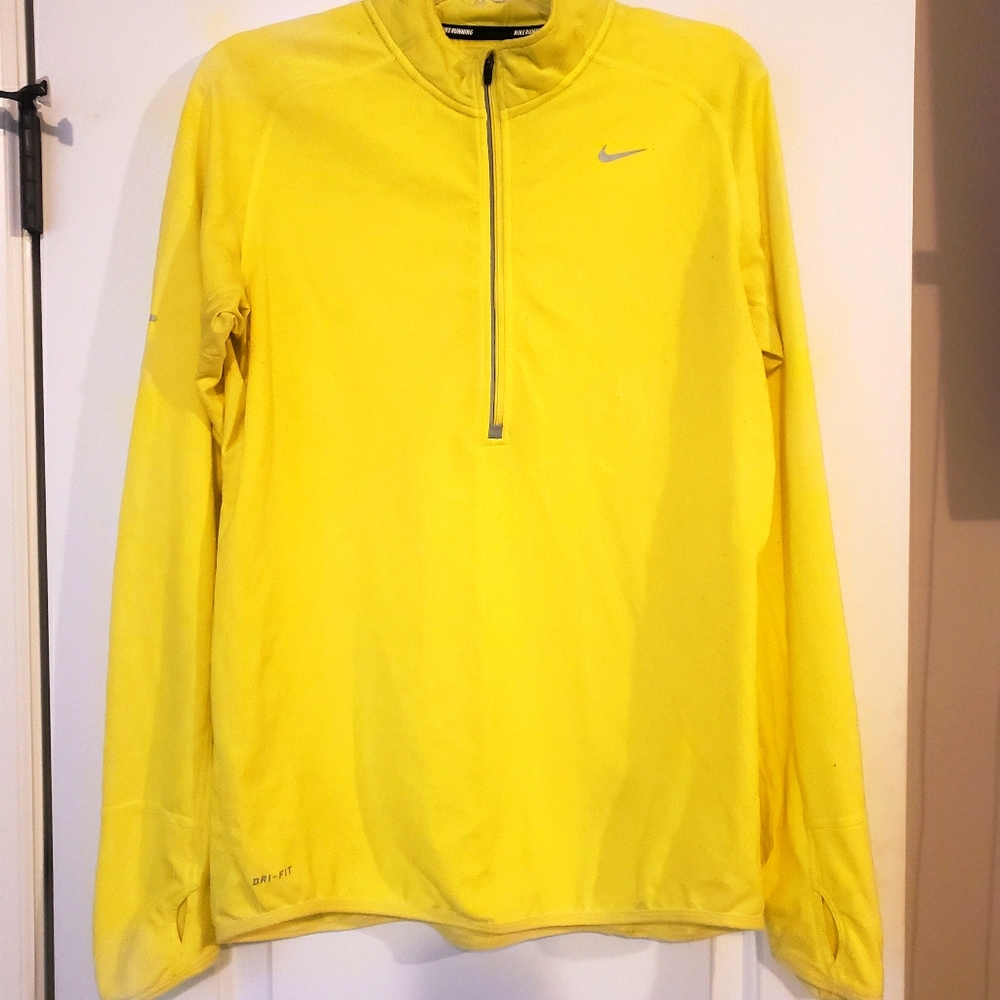 Nike Dri Fit Half Zip Athletic Jacket